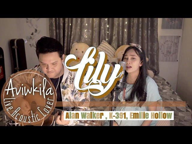 8 Month Pregnant Woman Singing LILY - ALAN WALKER | Acoustic Cover by AVIWKILA