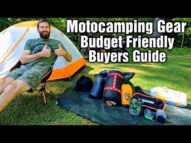 Motorcycle Camping Gear | 2024 Budget Friendly Buyers Guide