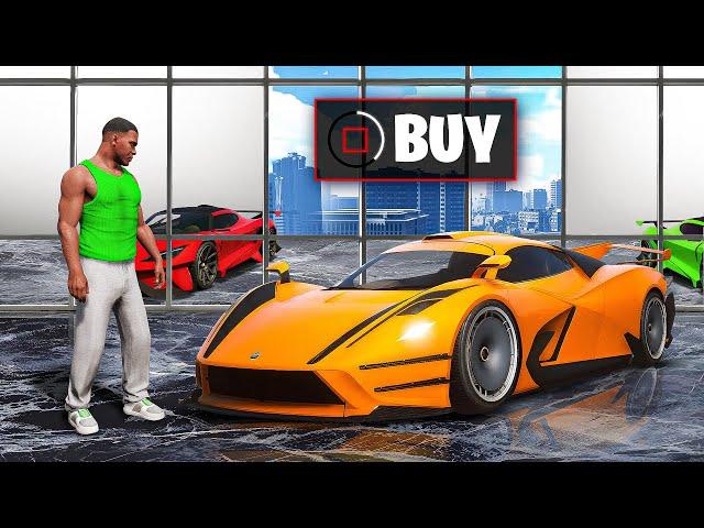 BUYING THE MOST FASTEST FERRARI FOR $3,500,000 IN GTA 5