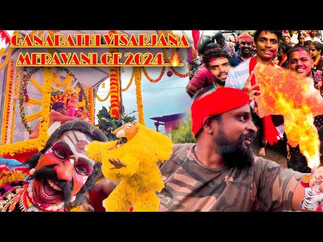 Ganapathi visarjana meravani ge 2024 #Bola  tulu vlog