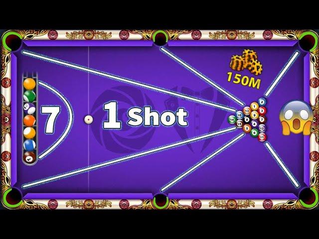 8 ball pool 7 Balls First Shot  on Venice 150M Coins