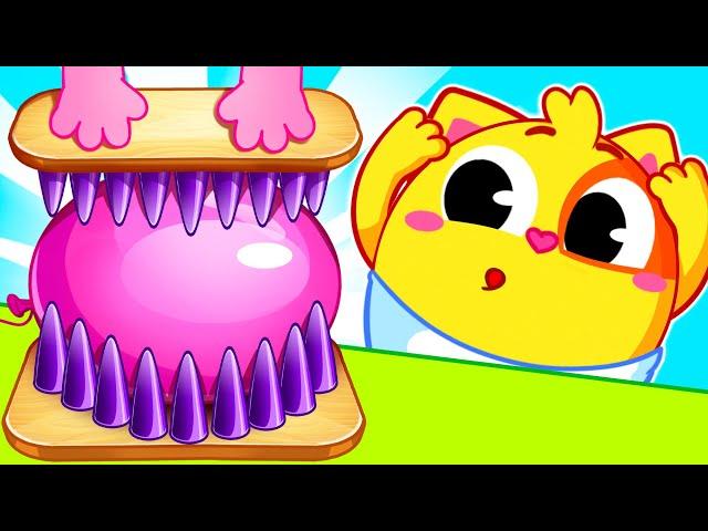 Balloon Pop Challenge for Kids  | Funny Songs For Baby & Nursery Rhymes by Toddler Zoo