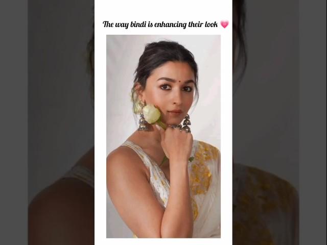 Bindi hits different ||#shraddhakapoor #aliabhatt #bollywood #shorts #divyanshi