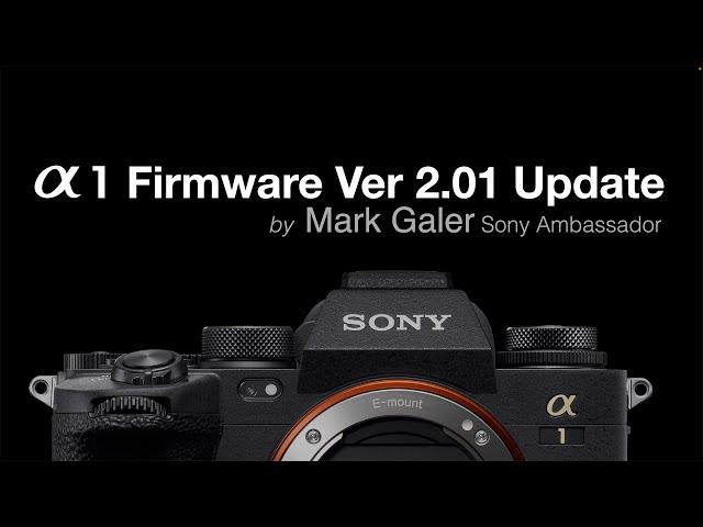 Alpha 1 Version 2.01 Firmware Update