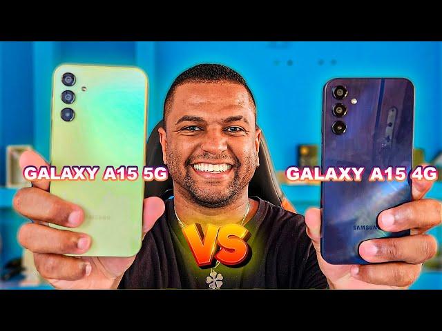 GALAXY A15 4G VS GALAXY A15 5G