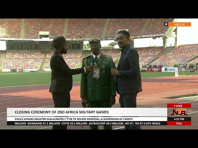 Chairman Sub Committe 2nd African Military Games Abuja 2024 | NTA