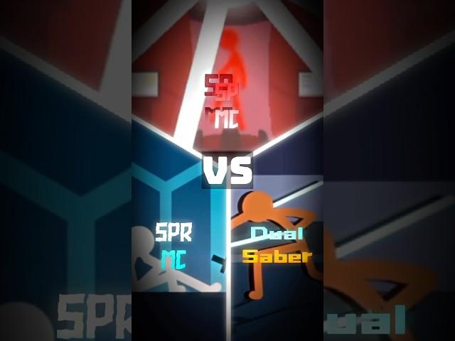 SP MC vs SPR MC vs Dual Saber #gaming #supremeduelist #edit #stickmanproject #supremedueliststickman