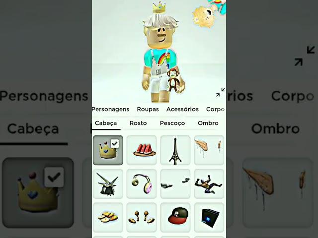 NOVO ITEM GRÁTIS  #roblox #robloxmeme #vídeo #shorts #youtube #robloxshorts #viraliza #viralizaaaaa