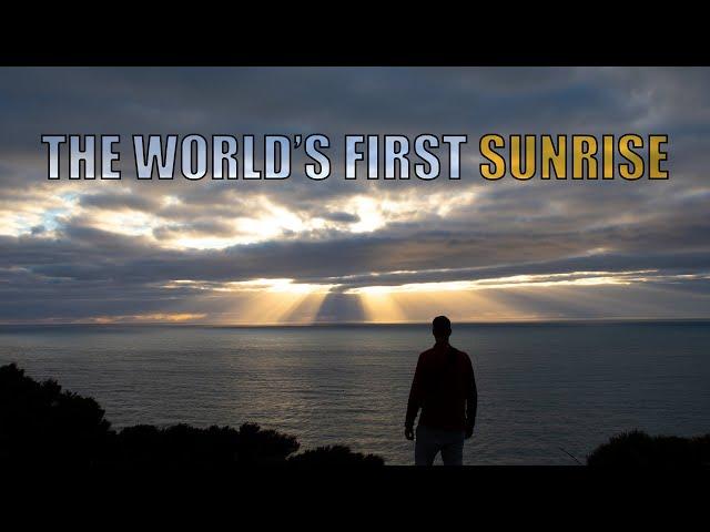 The World's FIRST Sunrise - East Cape, New Zealand