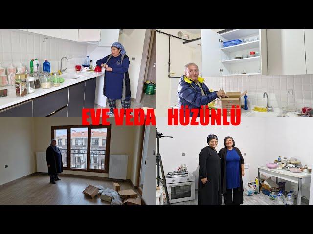 SON KALAN EŞYALARIMIZI TOPARLADIK VE ESKİ EVİMİZE VEDA EVSAHİBİNE TESLİM ETTİK