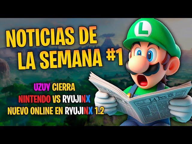 Nuevo Emulador Citron, Nintendo Registra RYUJINX, LDN Disponible y MÁS - Noticias de La Semana #1