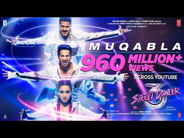 Muqabla - Street Dancer 3D |A.R. Rahman, Prabhudeva, Varun D, Shraddha K, Tanishk B, Yash ,Parampara