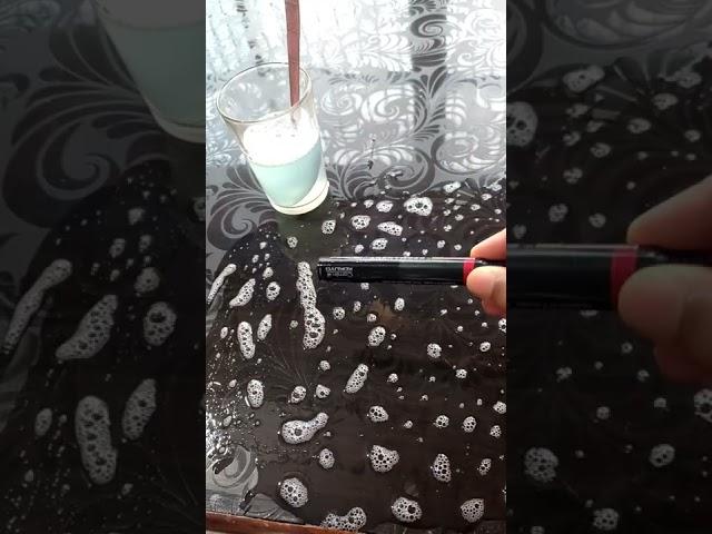 How to make water bubbel at home #bubble#shorts #simple science experiment #easy science experiment