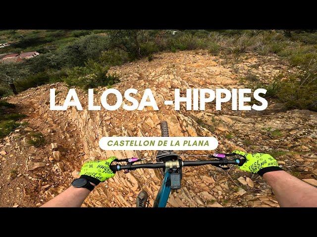 La Losa - Hippies Trail Bikeregion Castellon de La Plana Spain  Full Run POV RAW