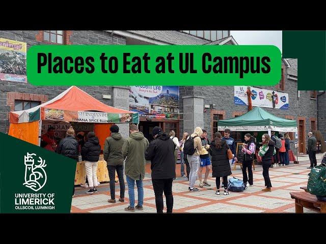 Places to Eat at University of Limerick Campus