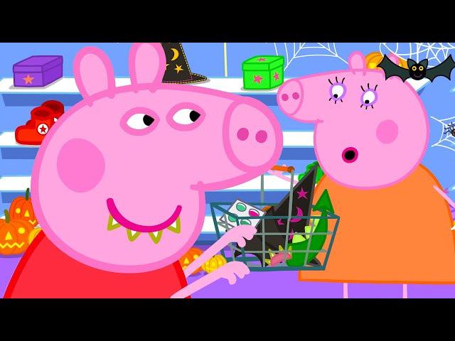 Le magasin de déguisements d'Halloween ! | Les histoires de Peppa Pig