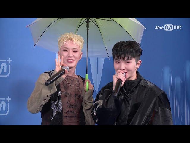 '인터뷰' 호시X우지 (SEVENTEEN) #엠카운트다운 EP.879 | Mnet 250313 방송