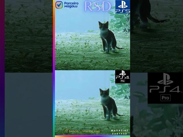 PS4 Pro Slim Vs  PS5 | Comparação de Gráficos | 4K