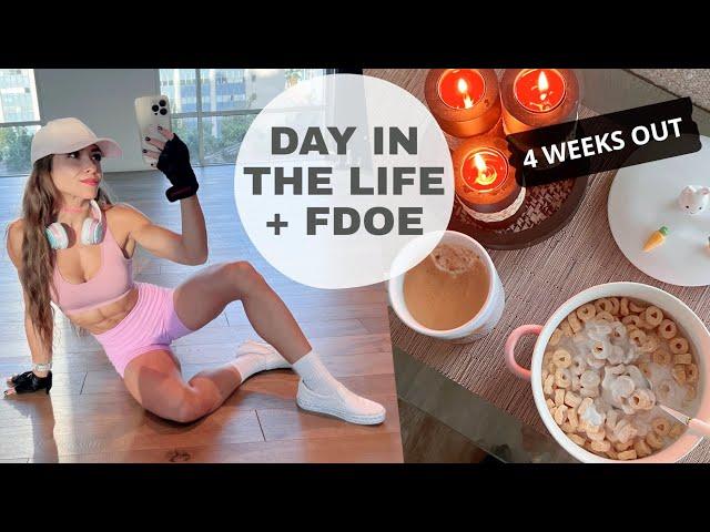 4 WEEKS OUT | Day in the Life + FDOE | IFBB Pro Debut Series EP. 5 [ LEGENDADO]