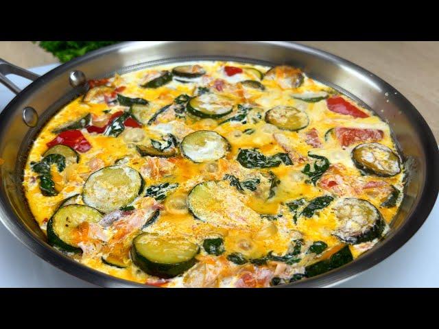 Very tasty zucchini Hungarian style️very easy to cook! Quick recipe! # 275