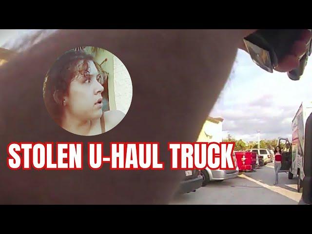 Bodycam: Stolen U-Haul. Will the police be fooled?