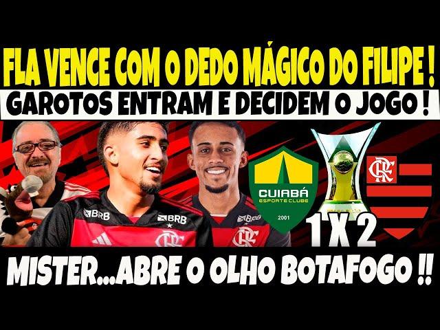 FLA VENCE COM O DEDO MÁGICO DO FILIPE LUIS E DOIS GAROTOS DECIDEM A PARTIDA/ ABRE O OLHO BOTAFOGO/