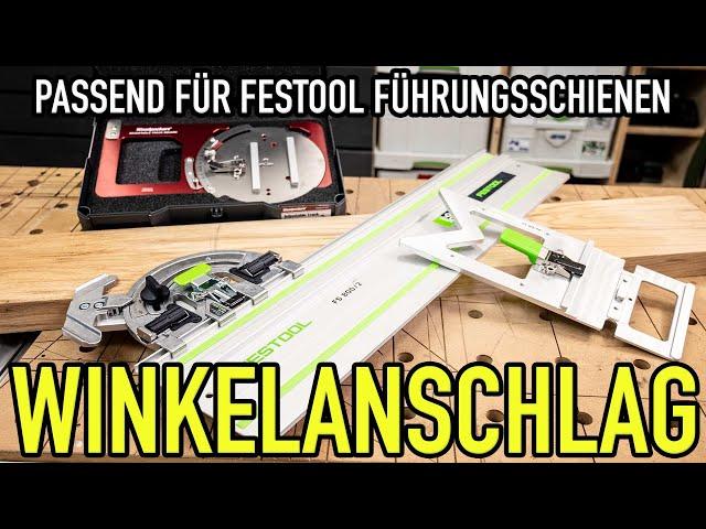 Tolle WINKELANSCHLÄGE für FÜHRUNGSSCHIENEN - Mikes Toolshop