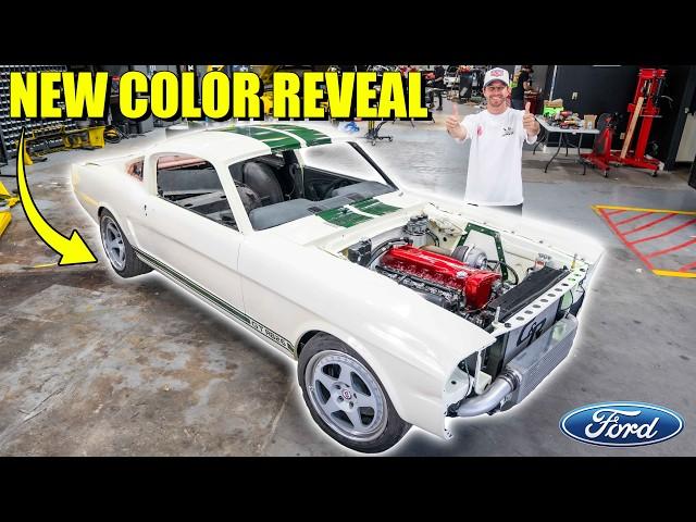 Revealing My RB26 Mustang - New Paint Job + Reassembly!