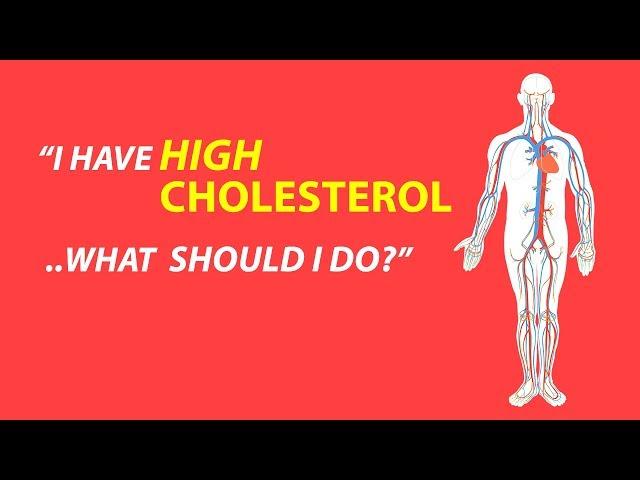 I Have High Cholesterol.. What Should I Do?