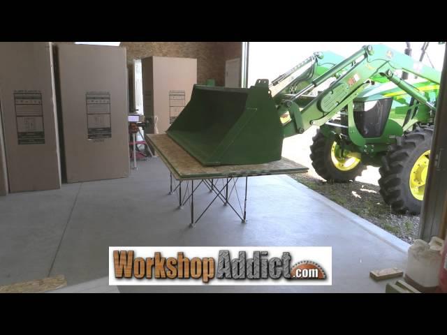 Workshop Addict Bucket Test - Centipede Sawhorse "Lift & Wiggle"