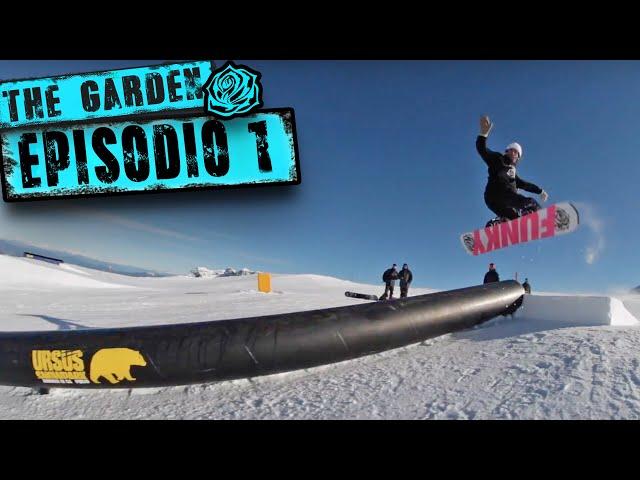 Ep.1: Start the new season. The garden snowboard