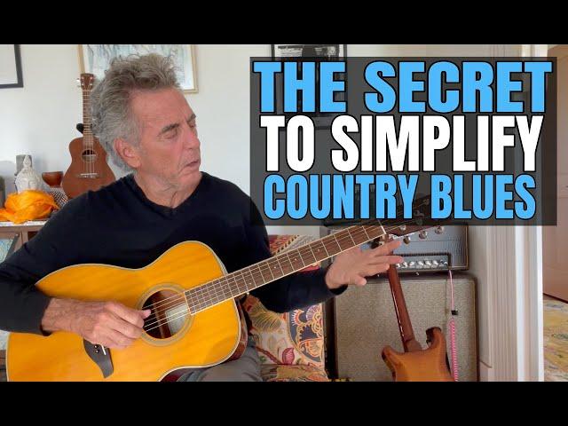 Acoustic Country Blues Guitar Lesson