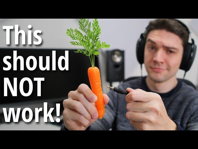 Audiophile Carrots are a thing now.. Listen to it for yourself!