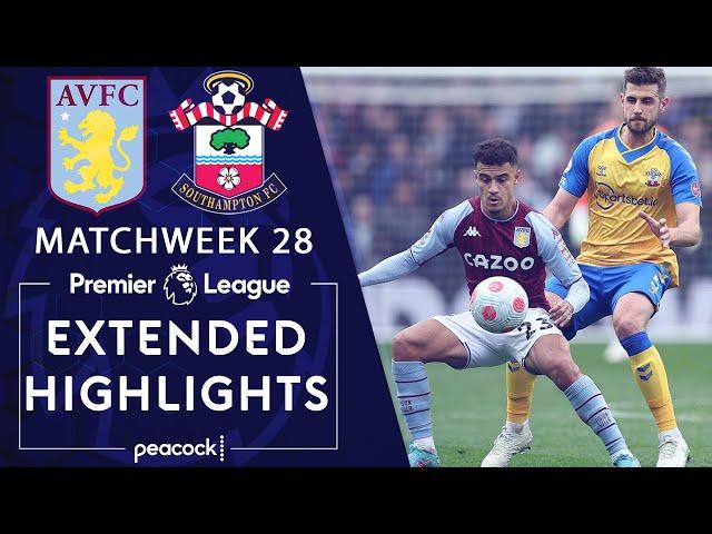 Aston Villa v. Southampton | PREMIER LEAGUE HIGHLIGHTS | 3/5/2022 | NBC Sports