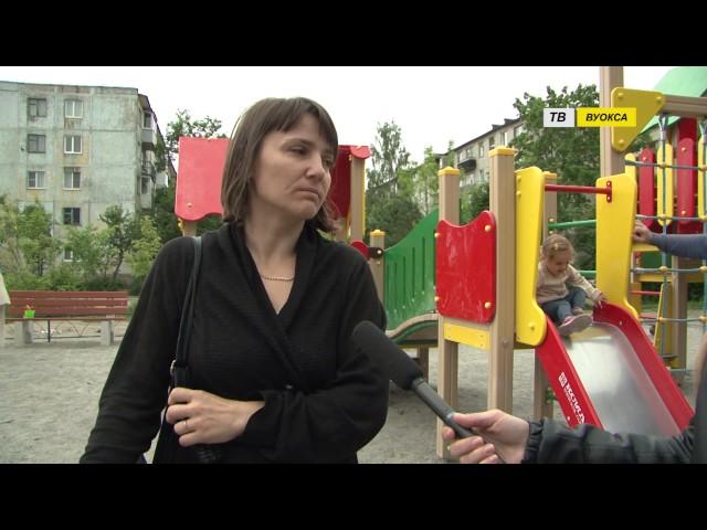 Новая детская площадка в Светогорске. Работа общественного совета
