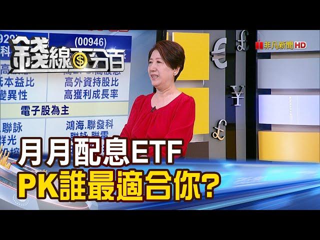 《月月配息ETF"大比拚" 誰最適合你?》【錢線百分百】20240510-7│非凡財經新聞│