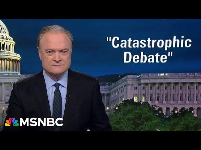 Lawrence: First D.C. Republican to fear Harris saw Trump’s ‘train wreck’ debate coming