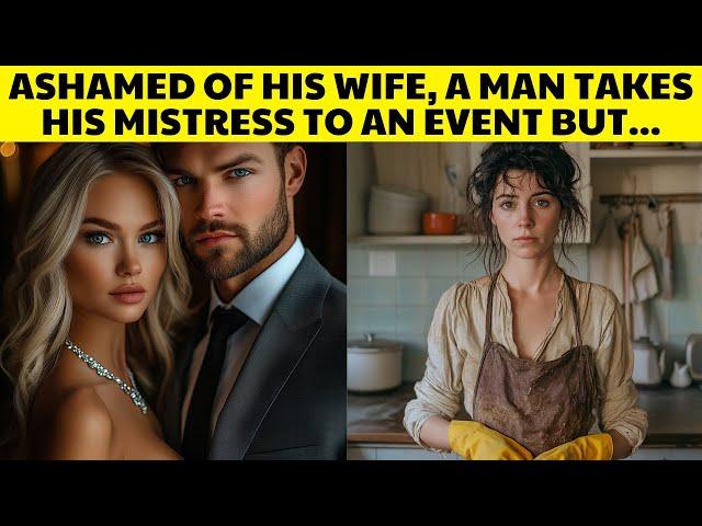 ASHAMED OF HIS WIFE, A MAN TAKES HIS MISTRESS TO AN EVENT BUT IS SHOCKED BY A HIDDEN TRUTH...