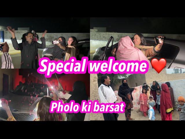 Aunty sitara ka boht piyara welcome || Alishba Amir daily vlog