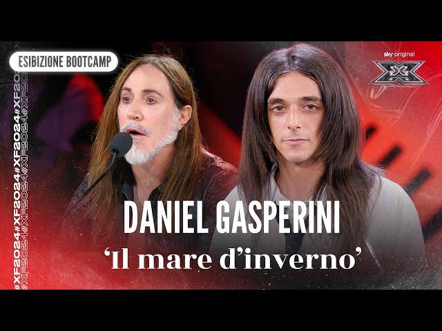 Daniel Gasperini | ‘Il mare d’inverno’ | Esibizione Bootcamp | X Factor 2024