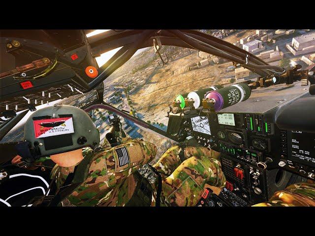 Kiowa Down - Emergency Landing in a Firefight  | DCS World