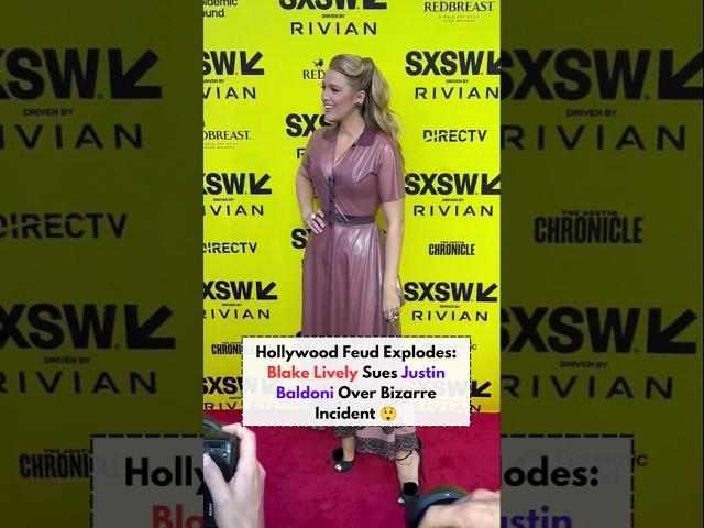 Blake Lively Sues Justin Baldoni Over Bizarre Incident 