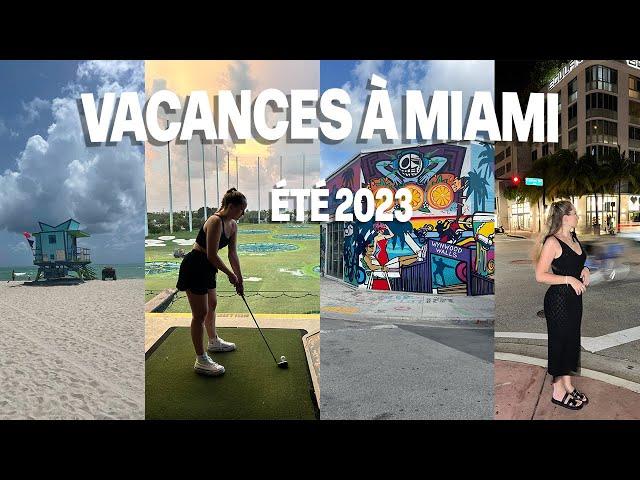 VLOG MIAMI | Quartier Wynwood, Miami Design District, Top Golf...