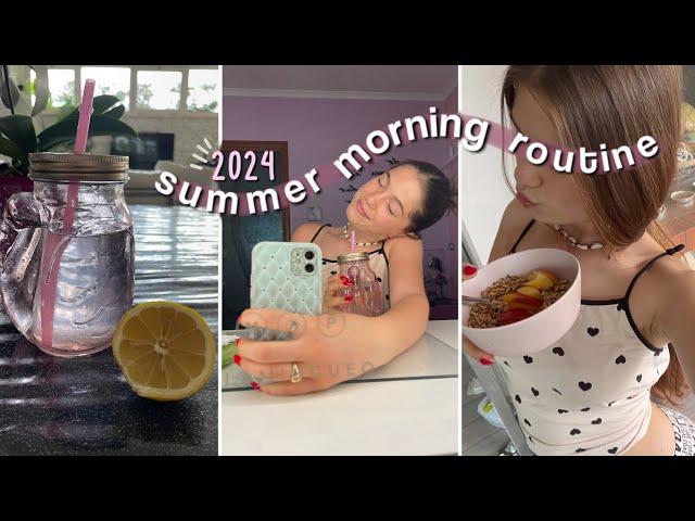 La mia MORNING ROUTINE *versione estiva*  || SZ