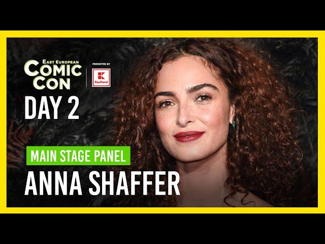 East European Comic Con - Main stage Panel  - Anna Shaffer din Witcher Day 1