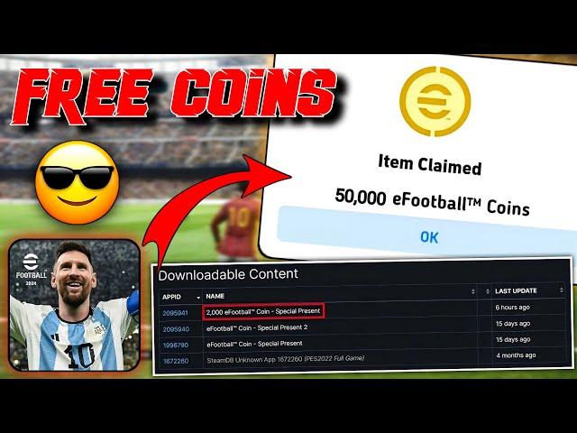 How To get Easily 30k Coins in eFootball 24 Mobile?? New Bug!!