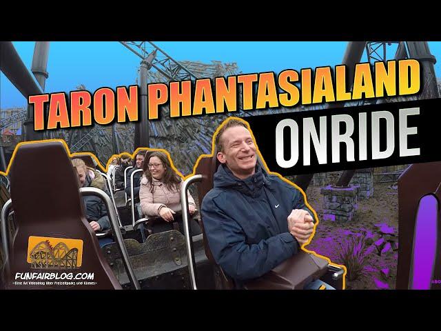 Taron Phantasialand Onride | Funfairblog [HD]