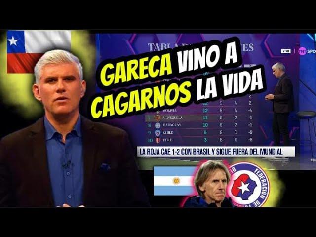 ¡CHILENOS INDIGNADOS! "GARECA NOS COMPLICÓ LA VIDA, NO ES UN BUEN TÉCNICO PARA CHILE LA VERDAD"