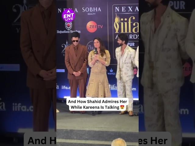 Kareena Kapoor khan & Shahid Kapoor seen together at Iifa 2025 stage! What a Magical Moment