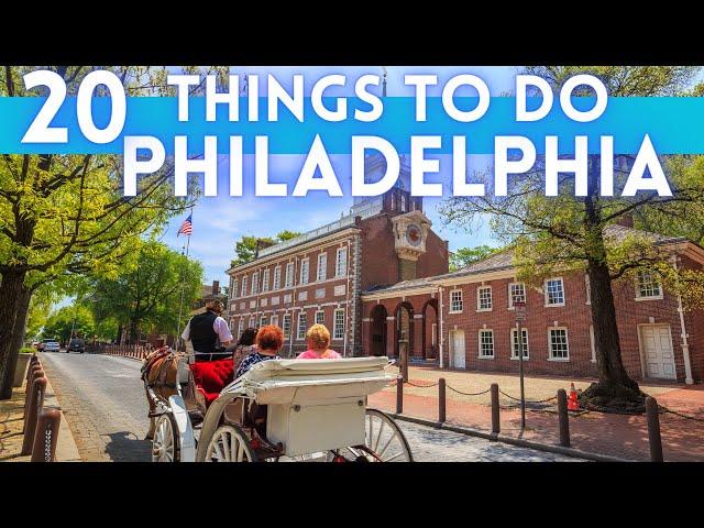 Best Things To Do in Philadelphia Pennsylvania 2025 4K